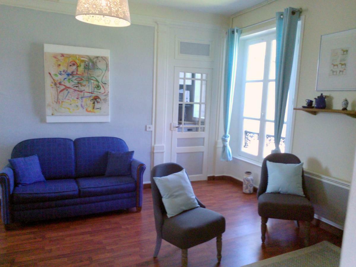 L'Aure Bleue Apartment Bayeux Bagian luar foto